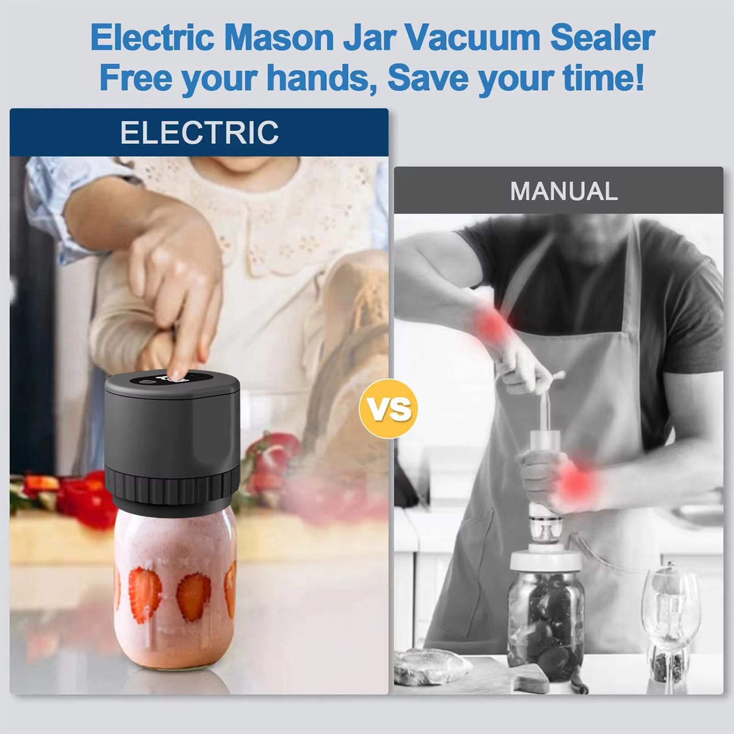 FreshVacuum Pro Jar Sealer